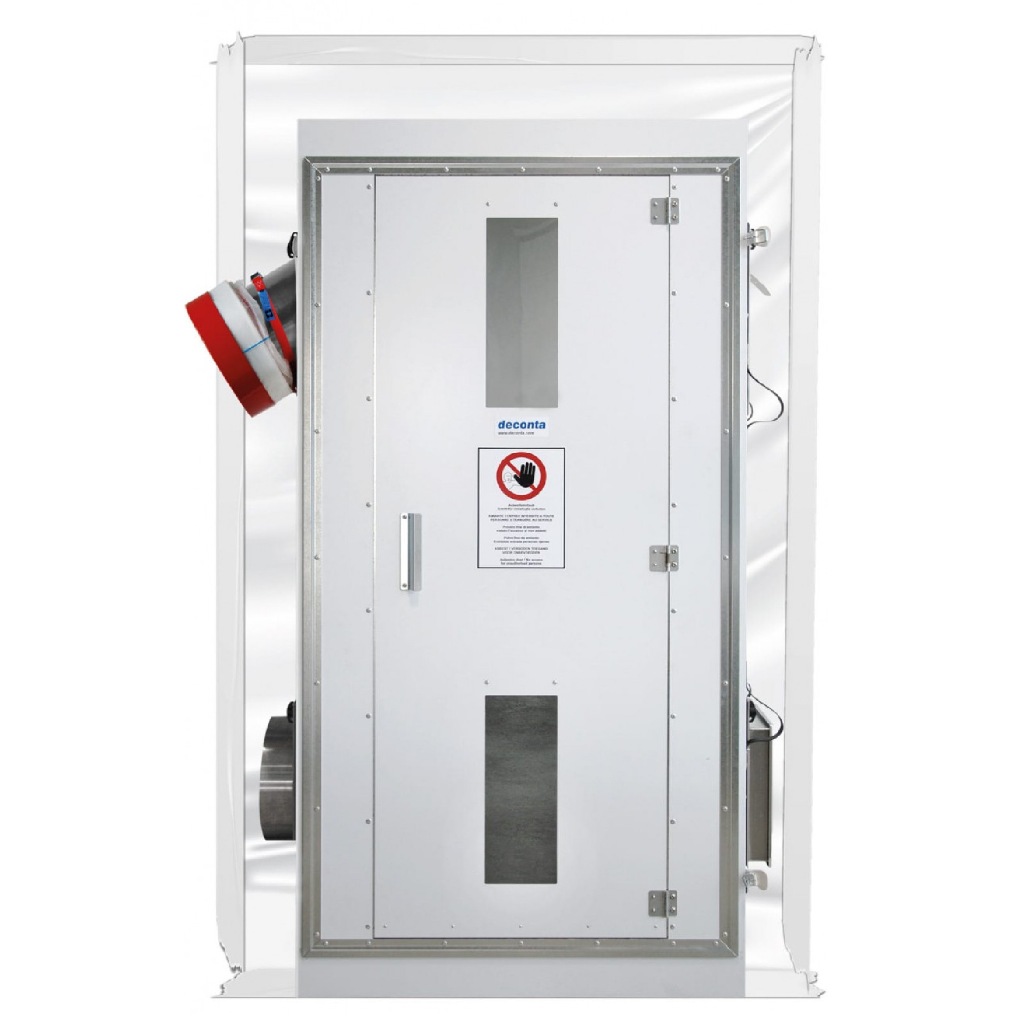 Deconta Smart-Door 1000 Staubschutztür mit Sichtfenstern