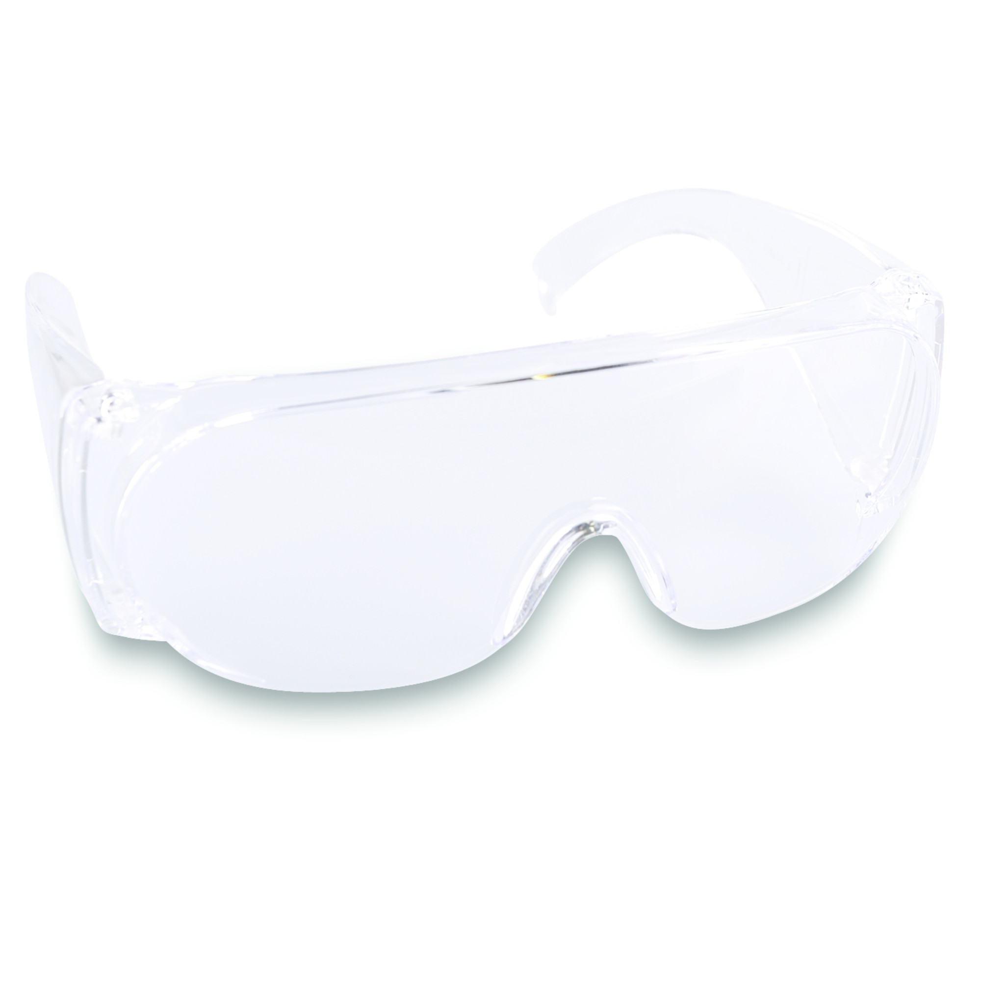 Transparente Überbrille für Brillenträger mit breitem Sichtfeld
