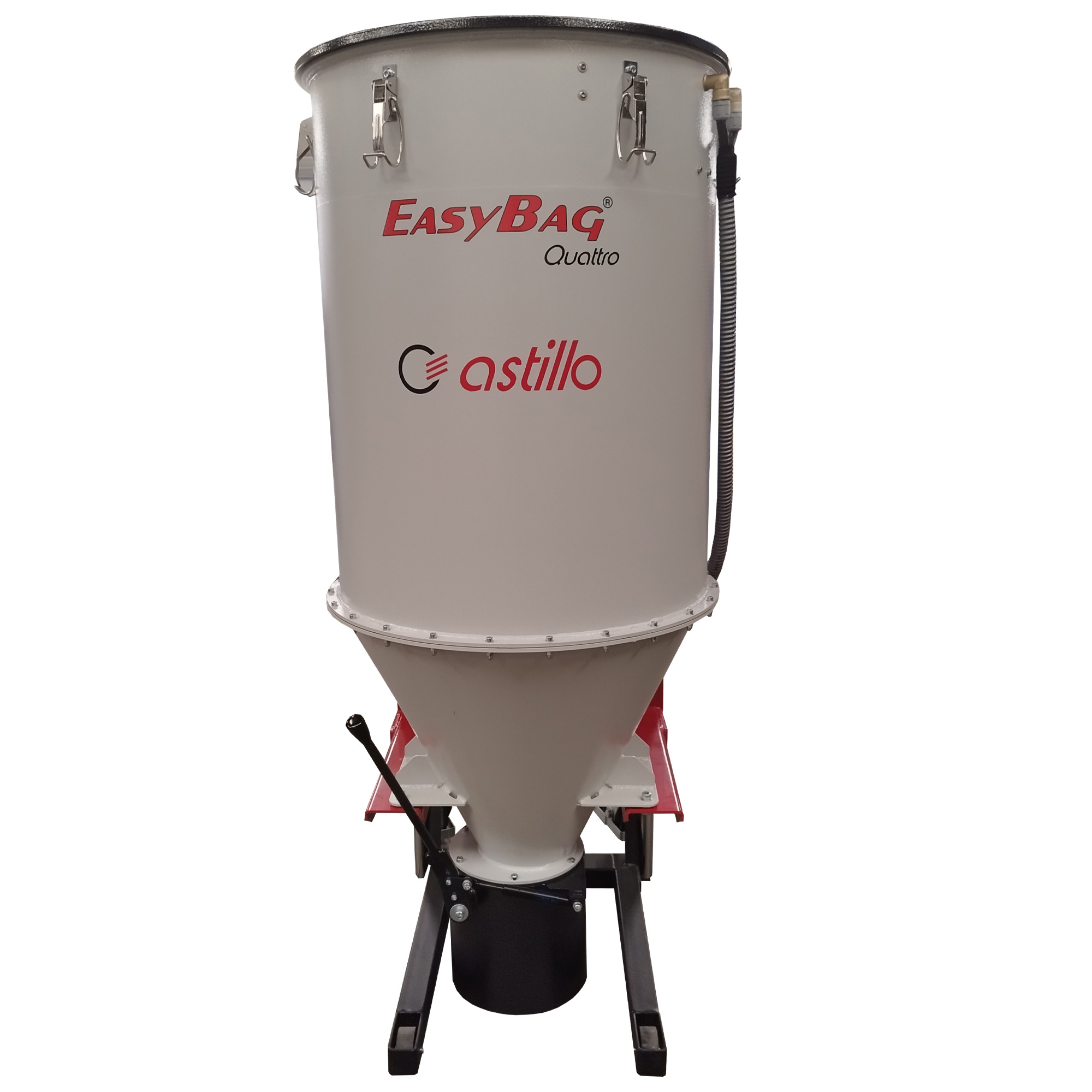EasyBag Quattro Abfüllanlage von Astillo, Frontansicht