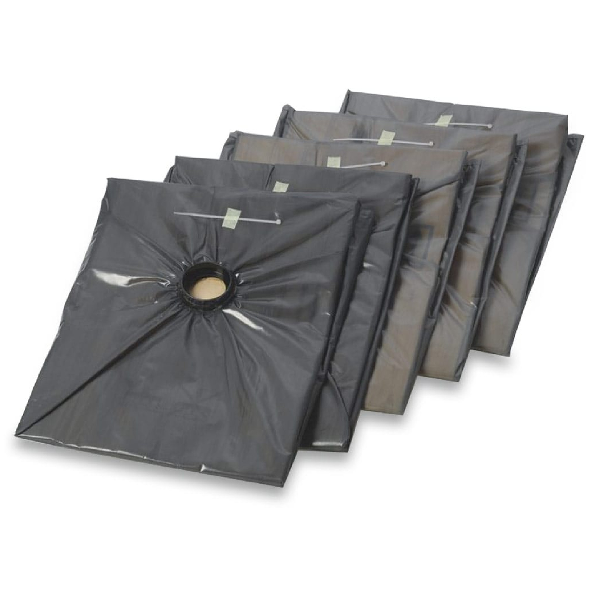 Nilfisk Sicherheitsfiltersäcke, schwarz, 5er-Set