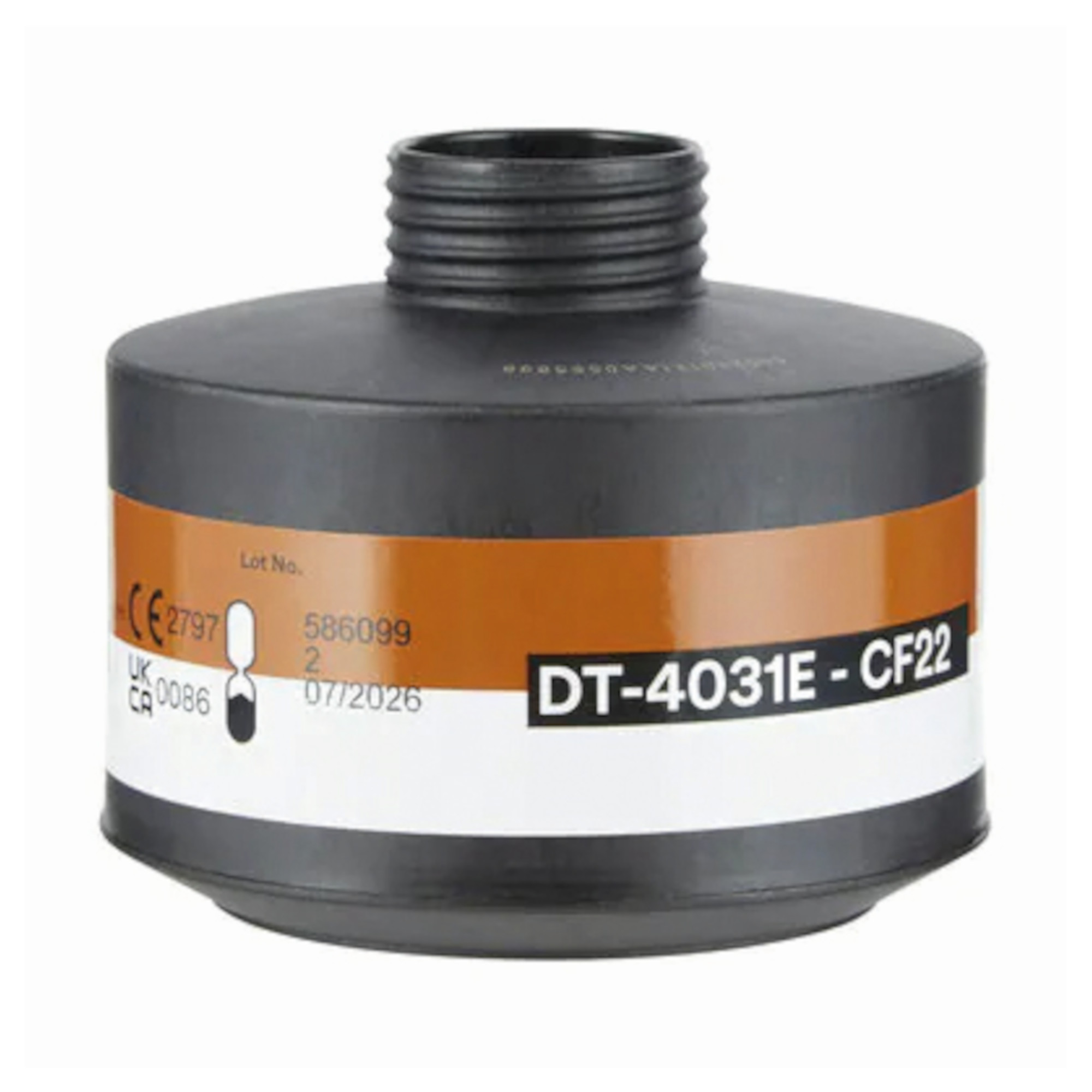 3M Kombinationsfilter DT-4031E CF22, schwarz-orange, rund