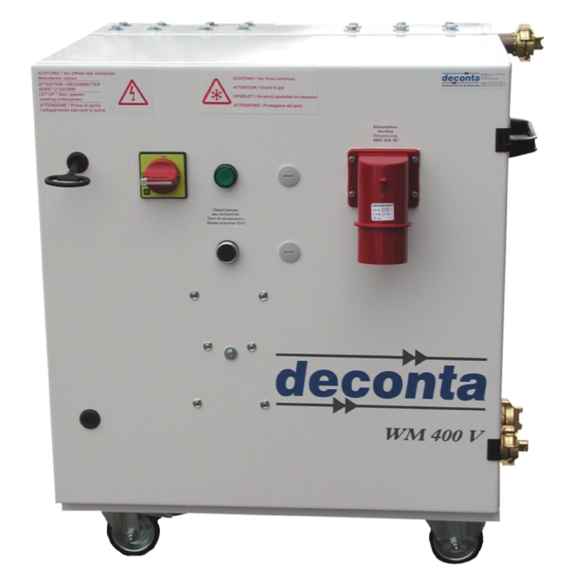 Wassermanagement-System „deconta WM 400 V" auf Rollen